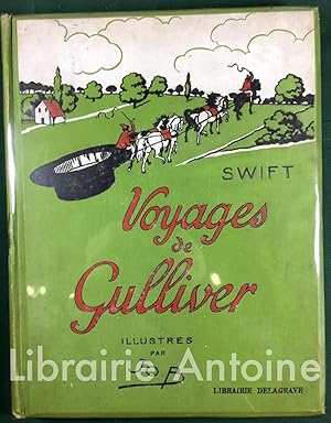 Image du vendeur pour Voyages de Gulliver illustrs par Job. mis en vente par Librairie Antoine