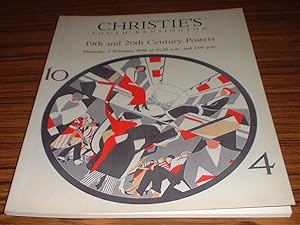 19th and 20th Century Posters : Christie's South Kensington Auction Catalogue 5 February 1998