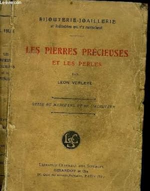 Imagen del vendedor de LES PIERRES PRECIEUSES ET LES PERLES - GUIDE DU MARCHAND ET DE L ACHETEUR a la venta por Le-Livre