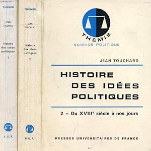 Bild des Verkufers fr HISTOIRE DES IDEES POLITIQUES, 2 TOMES, DES ORIGINES AU XVIIIe SIECLE / DU XVIIIe SIECLE A NOS JOURS (Thmis) zum Verkauf von Le-Livre