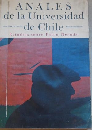 Anales de la Universidad de Chile. Año CXXIX.- Enero-Diciembre de 1971.- Números 157 a 160. Estud...