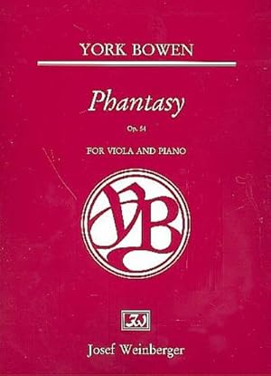 Bild des Verkufers fr Phantasy op.54for viola and piano zum Verkauf von AHA-BUCH GmbH