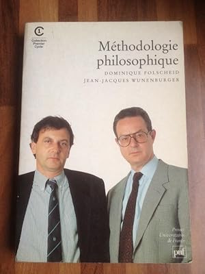 Image du vendeur pour Mthodologie philosophique mis en vente par Librairie des Possibles