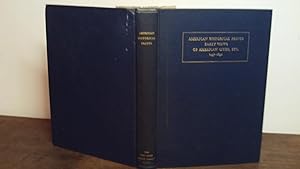 American Historical Prints, Eary Views of American Cities Etc, 1497-1891