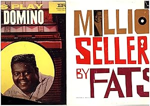 Bild des Verkufers fr Let's Play Fats Domino, AND A SECOND FATS DOMINO ALBUM, Million Sellers by Fats (2 VINYL ROCK 'N ROLL LPs) zum Verkauf von Cat's Curiosities