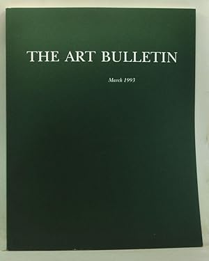 Imagen del vendedor de The Art Bulletin: A Quarterly Published by the College Art Association, Volume 75, Number 1 (March 1993) a la venta por Cat's Cradle Books