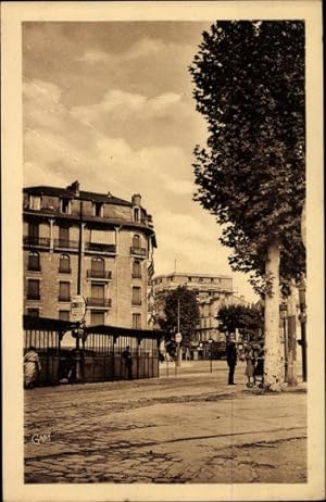 Ansichtskarte / Postkarte Nogent sur Marne Val de Marne, La Place Félix Faure