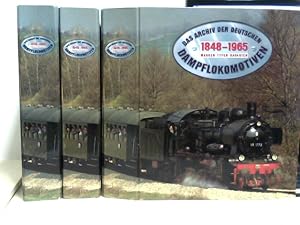 Konvolut von 3 Ordnern "Das Archiv der deutschen Dampflokomotiven 1848 - 1965. Marken, Typen, Bau...