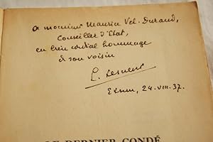 Imagen del vendedor de LOUIS-HENRI-JOSEPH DE BOURBON, LE DERNIER CONDE-Envoi a la venta por Librairie RAIMOND