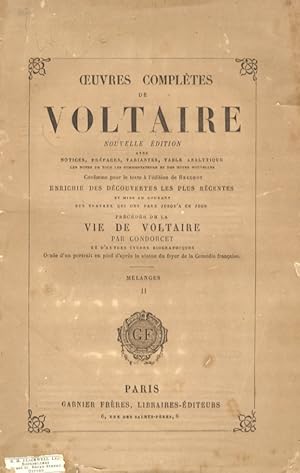 Oeuvres complètes. Nouvelle édition avec notices, préfaces, variantes, table analytique (.) Confo...