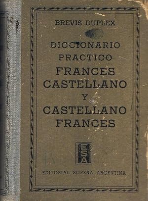 Seller image for DICCIONARIO PRCTICO FRANCS  CASTELLANO Y CASTELLANO  FRANCS for sale by Librera Torren de Rueda