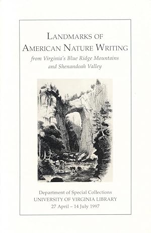 Image du vendeur pour Landmarks of American Nature Writing from Virginia's Blue Ridge Mountains and Shenandoah Valley mis en vente par Randall's Books