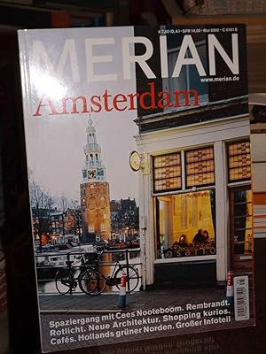 Bild des Verkufers fr MERIAN Amsterdam Mai 2002 Heft 5/55. zum Verkauf von Antiquariat Hecht