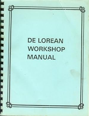 De Lorean Workshop Manual