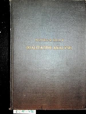 Bild des Verkufers fr A system of qualitative analysis for the common elements. (= Contributions from the Research Laboratory of Physical Chemistry of the Massachusetts Institute of Technology, no. 14,) [Pt. 1-2, 4 reprinted from the Technology quarterly; pt. 3 from the Journal of The American chemical society.] zum Verkauf von ANTIQUARIAT.WIEN Fine Books & Prints