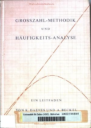 Immagine del venditore per Grozahl-Methodik und Hufigkeits-Analyse. venduto da books4less (Versandantiquariat Petra Gros GmbH & Co. KG)