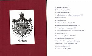 Alt-Gotha (17 Original-Photographien) - ohne Jahr -