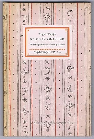 Seller image for Kleine Geister. Eine Auswahl mit Illustrationen von Rolf F. Mller. for sale by Antiquariat Gnter Hochgrebe