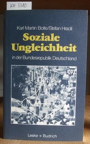 Imagen del vendedor de Soziale Ungleichheit in der Bundesrepublik Deutschland. 5.Aufl., a la venta por Versandantiquariat Trffelschwein