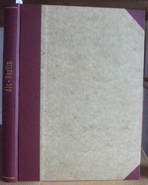 Imagen del vendedor de Berliner Gewerbe-Ausstellung 1896: Offizieller Fhrer durch die Spezial-Ausstellung Alt-Berlin. a la venta por Versandantiquariat Trffelschwein