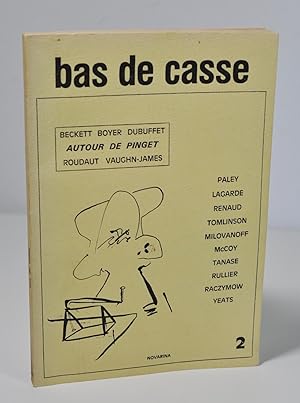 Bild des Verkufers fr (Revue) Bas de casse, n2 "Autour de Pinget". zum Verkauf von Librairie L'Autre sommeil