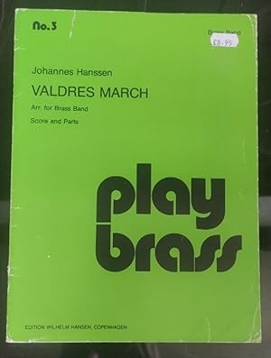 Image du vendeur pour Valdres March Arr. for Brass Band mis en vente par Shore Books