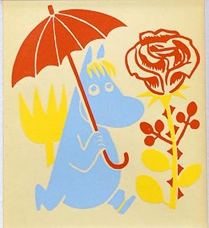 Moomin print 1956: La Demoiselle Snorque - Limited Edition Print