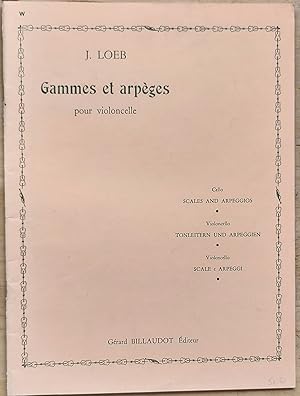 Immagine del venditore per Gammes et Arpeges venduto da Shore Books