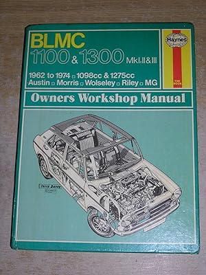 Haynes Owners Workshop Manual BLMC 1100 & 1300 Mk I, II & III