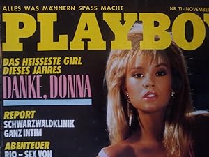 Playboy Magazin - Nr. 11, November 1986