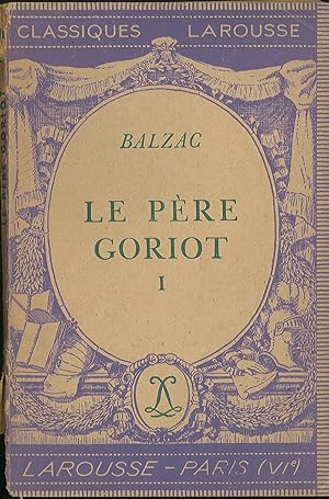 Seller image for Le pere goriot I for sale by Sergio Trippini