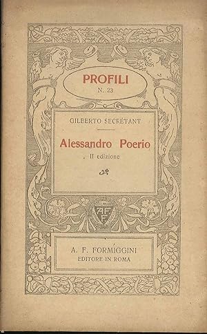 Alessandro Poerio by Secretant Gilberto | Sergio Trippini