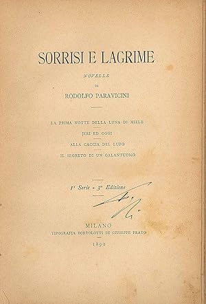 Seller image for Sorrisi e lagrime for sale by Sergio Trippini