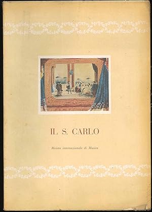 Bild des Verkufers fr Il S. Carlo - Rivista internazionale di Musica maggio-giugno 1960 zum Verkauf von Sergio Trippini