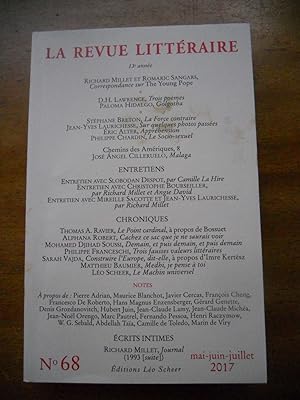 Seller image for La revue litteraire - N 68 de mai-juin-juillet 2017 for sale by Frederic Delbos