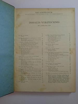 Das Goetheanum. Wochenschrift für Anthroposophie und Dreigliederung. 13. (XIII.) Jahrgang 1934