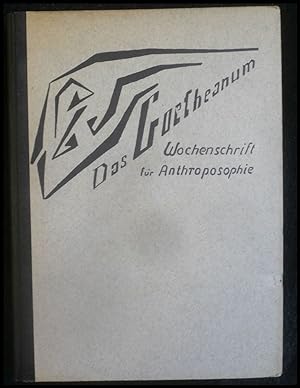 Das Goetheanum. Wochenschrift für Anthroposophie. 28. Jahrgang 1949 - Nr. 1 - Nr. 52 / Beigebunde...