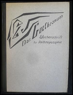 Das Goetheanum. Wochenschrift für Anthroposophie. 29. Jahrgang 1950 Beigebunden: Was in der Anthr...