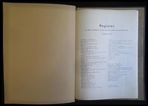 Register zu den Leitfäden durch die Vorträge Rudolf Steiners, Jahrgang 1921