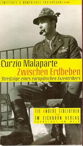 Immagine del venditore per Zwischen Erdbeben (Streifzge eines europischen Exzentrikers) venduto da ANTIQUARIAT H. EPPLER