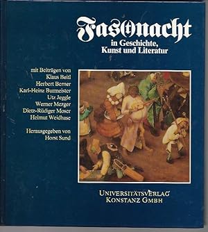 Imagen del vendedor de Fas(t)nacht in Geschichte, Kunst und Literatur (German Edition) a la venta por Bookfeathers, LLC
