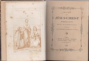 Imagen del vendedor de Imitation de Jesus-Christ Traduction nouvelle Par M. I. B. du College Stanislas approver par Monseigneur L'ARcheveque de Paris a la venta por Book House in Dinkytown, IOBA