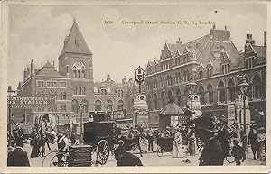 Liverpool Street Station, G.E.R., London, England