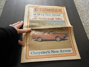 Auto Week Jan 10 1976, Cale Yarborough Talks, Chrysler Arrow