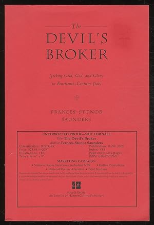 Seller image for The Devil's broker: Seeking Gold, God, and Glory in Fourteenth-Century Italy for sale by Between the Covers-Rare Books, Inc. ABAA