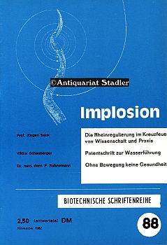 Implosion. Biotechnische Schriftenreihe Heft 88. November.