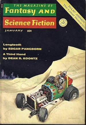 Seller image for The Magazine of FANTASY AND SCIENCE FICTION (F&SF): January, Jan. 1970 for sale by Books from the Crypt