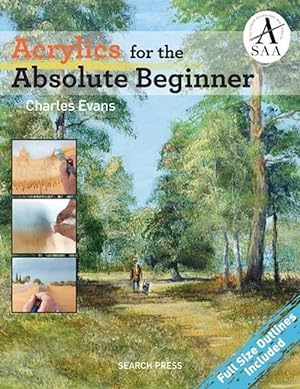 Seller image for Acrylics for the Absolute Beginner (Paperback) for sale by Grand Eagle Retail