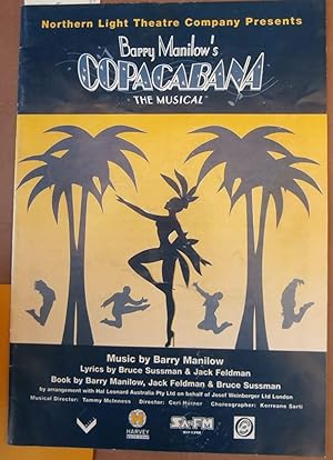 Barry Manilow's Copacabana - The Musical - Misical Programme