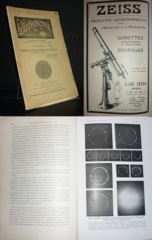 L'Astronomie, Revue Mensuelle D'Astronomie de Mètéorologie et de Physique du Globe et Bulletin de...